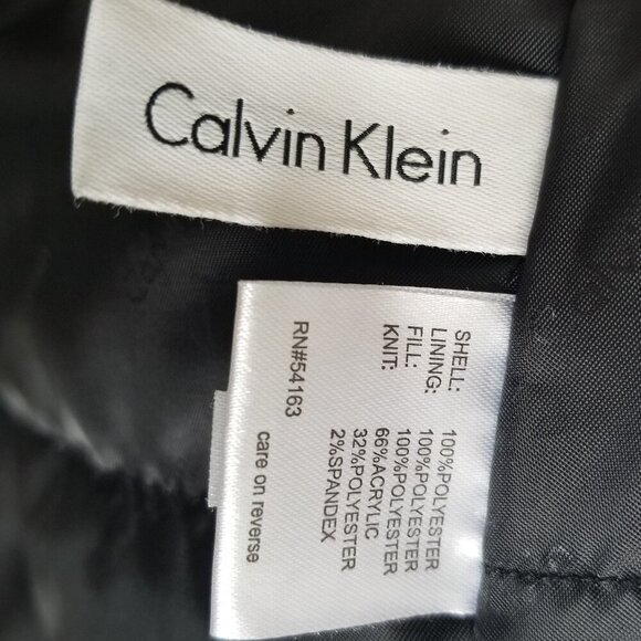 Men's Calvin Klein Black XXL Jacket Zip Up Harrington Bomber - Picture 9 of 10